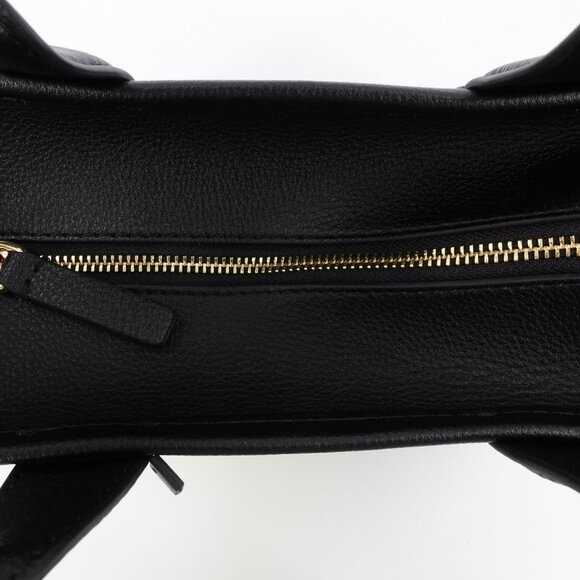 Marc Jacobs Women's The Small Leather Tote Bag Grainy Black OS - Picture 12 of 16